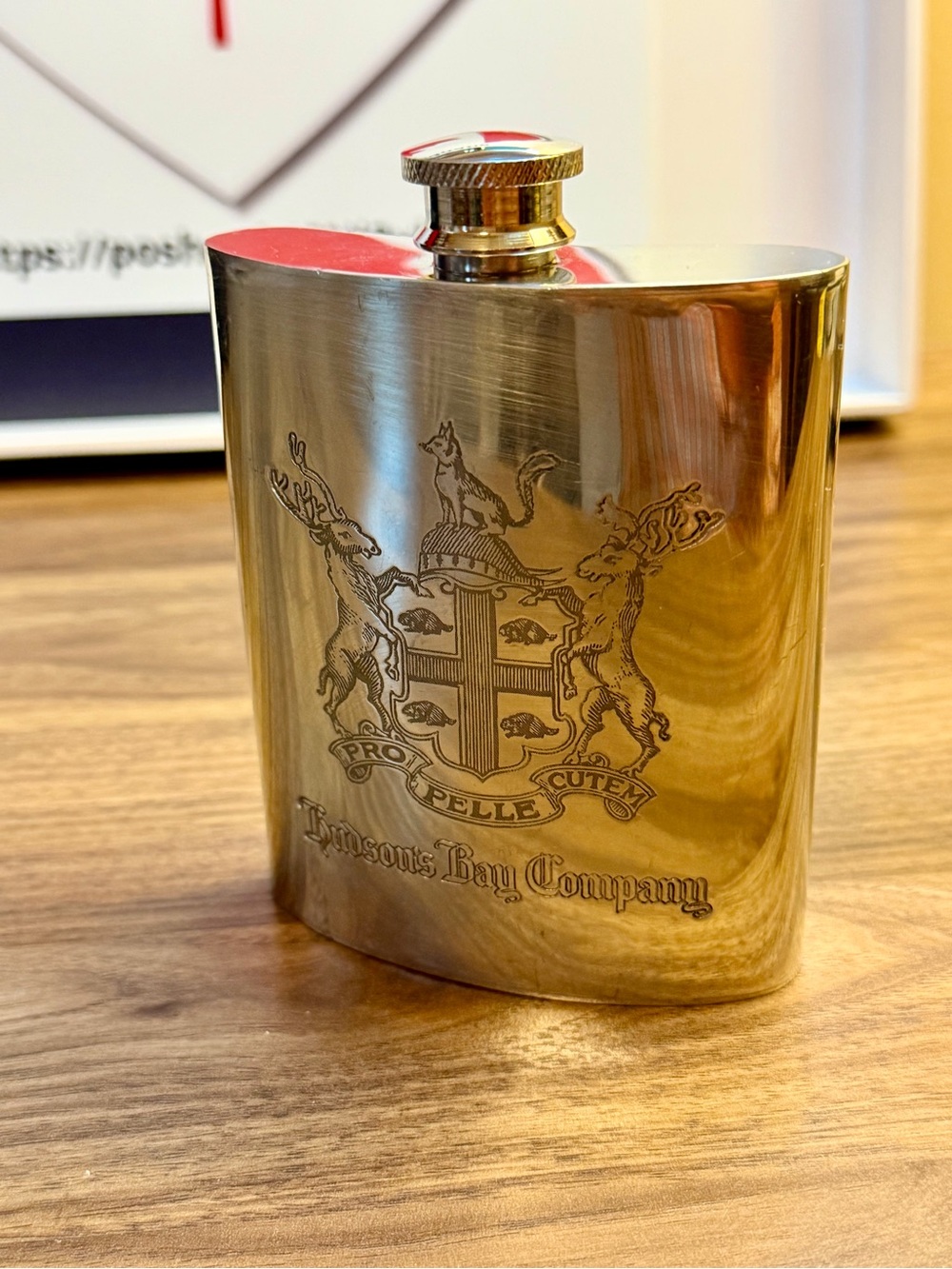 Hudson's Bay Company Pewter Flask- Very Rare!!